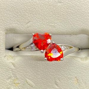 SS heart ring